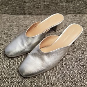 Loeffler Randall Silver Mules